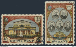 Russia 1553-1554 Print 1955,CTO.Michel 1560-1561. Bolshoi Theater.Composers.1951 - Gebraucht