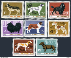 Bulgaria 1348-1355, MNH. Mi 1462-1469. Dogs 1964. German Shepherd, Setter,Poodle - Unused Stamps