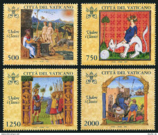 Vatican 1041-1044,MNH.Michel 1210-1213. Looking At The Classics Museum Exhibition. - Neufs