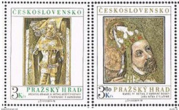 Czechoslovakia 2176-2177, MNH. Mi 2442-2443. Prague Castle Arts By Jan Ocka,1978 - Nuovi