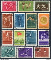 Russia 1840-1853,CTO. Mi 1849-1862. All-Union Spartakist Games, 1956. Volleyball - Used Stamps