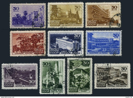 Russia 1162-1171, CTO. Michel 1152-1161. Russian Sanatoriums, 1947. - Used Stamps