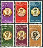 Vatican 256-261,MNH.Michel 307-312. Portraits Of Saints,1959.Pope Sixtus II, - Unused Stamps