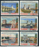 Russia 1666-1671,CTO. Mi 1669-1674. Volgo-Don Canal, 1953.Dams, Lighthouse, Ship - Gebruikt
