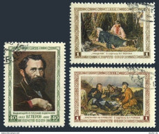 Russia 1805-1807,CTO.Michel 1826-1828. Vassili Perov,painter.1956. - Used Stamps