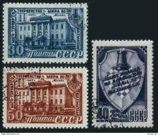 Russia 1299-1301/1956, CTO. Michel 1292-1294. 16th Chess Championship, 1948. - Used Stamps