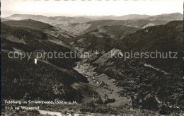 72073814 Feldberg Schwarzwald Panorama Blick Ins Wiesental Feldberg - Feldberg