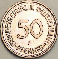 Germany Federal Republic - 50 Pfennig 1985 F, KM# 109.2 (#4750) - 50 Pfennig