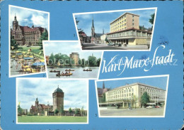 72071256 Karl-Marx-Stadt Rathaus Hochhaus Am Schlossteich Theaterplatz Roter-Tur - Chemnitz