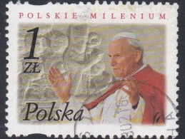 Pope John Paul II, Gniezno Doors - 2001 - Used Stamps