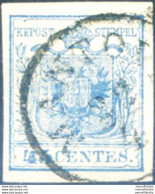 Lombardo Veneto. Stemma, Carta A Mano 45 C. I Tipo 1850. Usato. - Non Classés