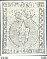 Parma. Giglio 10 C. 1852. Linguellato. - Unclassified
