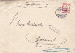 1913: Letter Kiautschou/Tsingtau To USA - Kiauchau