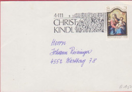 Ö 1978 Brief - Mi: 1591 (62) , Weihnachten , SST 4411 Christkindl - FDC