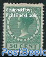 Netherlands 1925 50c, Sync. Perf., No WM, Stamp Out Of Set, Unused (hinged) - Ongebruikt