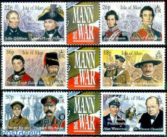 Isle Of Man 2000 War Heroes 3x2v [:], Mint NH, History - Sport - Various - Churchill - Scouting - Uniforms - Sir Winston Churchill