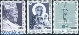 Vatican 2000 Pope John Paul II Birthday 3v, Mint NH, Religion - Various - Pope - Joint Issues - Ungebraucht