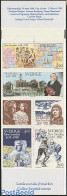 Sweden 1988 New Sweden 6v In Booklet (1v Joint Issue Finl./USA, Mint NH, Performance Art - Sport - Transport - Various.. - Neufs