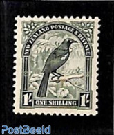 New Zealand 1935 1Sh, Stamp Out Of Set, Unused (hinged), Nature - Birds - Ongebruikt