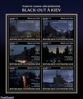 Central Africa 2023 Blackout In Kiev, Mint NH, Science - Energy - Art - Architecture - Central African Republic