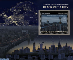 Central Africa 2023 Blackout In Kiev, Mint NH, Science - Energy - Art - Architecture - Central African Republic