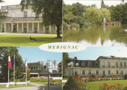 MERIGNAC MULTIE VUES LA MAIRIE ET SON PARC CPSM 10X15 TBE - Merignac