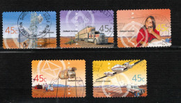 Australie. 2001. N° 1954 / 1958. Obli. - Used Stamps