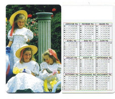 Les Demoiselles Fillette Chapeau Calendrier Calendar 1996 - Altri & Non Classificati