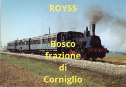 Emilia Romagna Parma Bosco Di Corniglio Frazione Di Corniglio Treno Straordinario A Vapore Reggio Emilia Scandiano - Bahnhöfe Mit Zügen