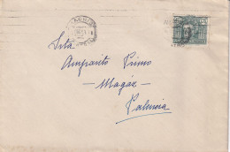 CARTA 1943 MADRIS A PALENCIA  SELLO AÑO SANTO - Briefe U. Dokumente