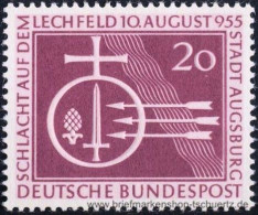 Bund 1955, Mi. 216 ** - Unused Stamps