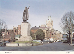 Postcard Winchester Hampshire [ Bus And Car Interest ] My Ref B26502 - Winchester