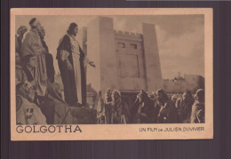 CARTE DU FILM GOLGOTHA UN FILM DE JULIEN DUVIVIER - Autres & Non Classés