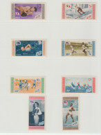 Dominican Republic 1958 Olympic Games Set Of 8 Imperforated Stamps MNH/**. Postal Weight 0,040 Kg. Please Read Sales Con - Zomer 1956: Melbourne