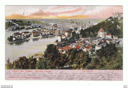 PASSAU:  GRUSS  AUS ... -  " BAYRISCH - VENEDIG "  -  TOTALANSICHT  -  NACH  SLOWENIEN  -  KLEINFORMAT - Passau