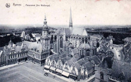 FURNES - VEURNE - Panorama - Ste Walburge - Veurne