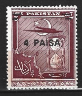 PAKISTAN. N°253 De 1968. Timbre Surchargé. - Pakistan