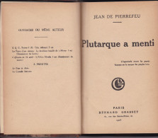 J.DE PIERREFEU - PLUTARQUE A MENTI #2 - Weltkrieg 1914-18