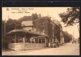 AK Anseremme, Hôtel Du Brochet, Prop. C. Janssens-Moreau  - Andere & Zonder Classificatie