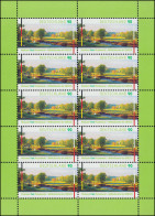 2944 UNESCO-Welterbe Muskauer Park - 10er-Bogen ** Postfrisch - 2001-2010
