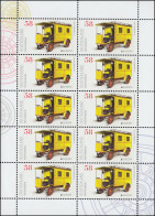 3007 Europa / CEPT Postfahrzeuge - Lloyd-Paketzustellwagen - 10-Bogen ** - 2001-2010