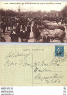 29 - Finistère - Landivisiau - Le Champ De Foire Un Coin De La Foire Aux Chevaux - Landivisiau