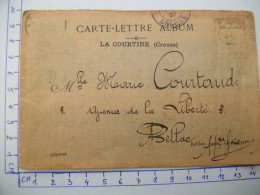 LA COURTINE (23) Dépliant 16 Vues -1907 - La Courtine