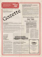 Catalogue SMF AG 1984 SonderModelle Fabrik Gazette New Producer O Spur - En Italien, Allemand, Français Et Anglais - Français