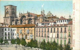 Spain Granada Catedral Y Plaza Viva Rambla - Granada