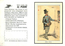 CALENDRIER  Lot De 3 Calendriers De La Poste  1980 6scans - Formato Piccolo : 1971-80