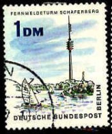 Berlin Poste Obl Yv:240 Mi:264 Fernmeldeturm Schäferberg (Beau Cachet Rond) (Thème) - Telekom