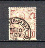 MONACO 1891/94 .  N° 14 . Oblitéré . - Used Stamps