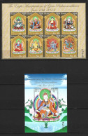 BHOUTAN. N°1917-24 + BF 485 De 2013. Padmasambhava. - Buddismo