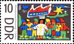Rda Poste N* Yv: 978 Mi:1281 Journée Internationale De L'enfance (sans Gomme) - Unused Stamps